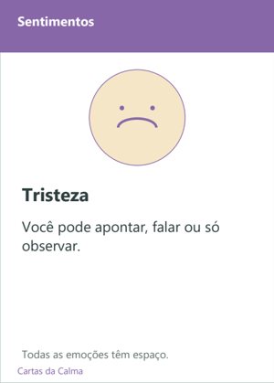 Carta das Cartas da Calma